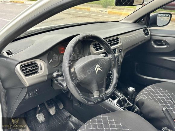 2015 MODEL 1.6 HDİ MASRAFSIZ C ELYSEE VADE TAKAS SEÇENEKLİ.