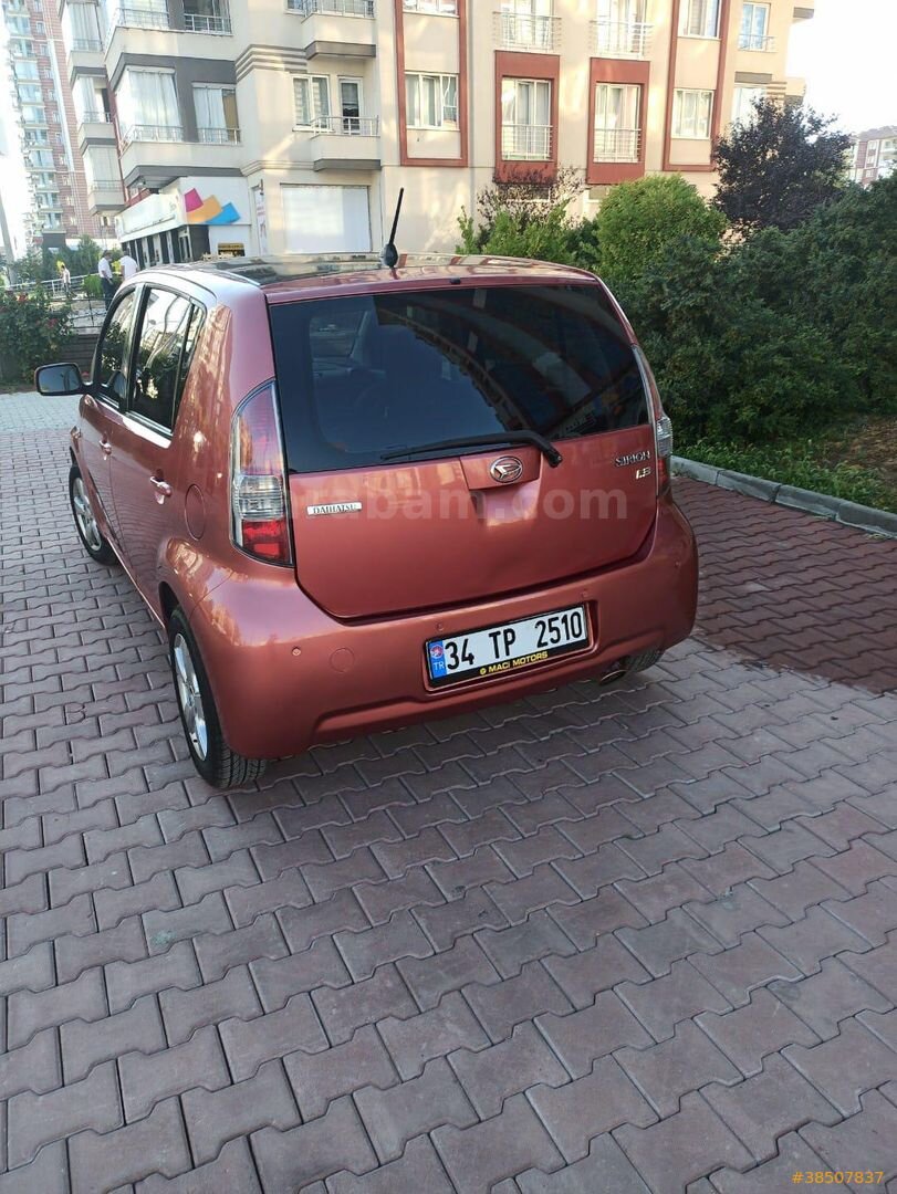 Sahibinden Daihatsu Sirion 1.3 Sporty 2006 Model Malatya 209.000 km Diğer 4