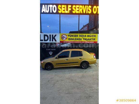 Sahibinden Renault Clio 2 1.4  16 valf 2001 Model  323000 km Altın