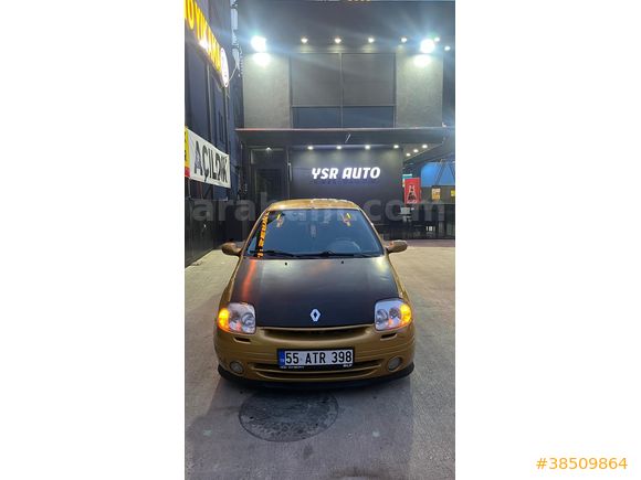 Sahibinden Renault Clio 2 1.4  16 valf 2001 Model  323000 km Altın