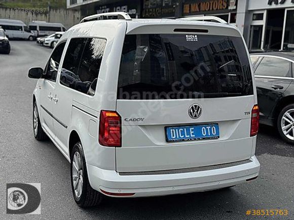 DİCLE'den 2016 DSG CADDY FULL AKSESUARLI 1.59 TAMAMINA KRDİ+TKS