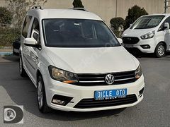DİCLE'den 2016 DSG CADDY FULL AKSESUARLI 1.59 TAMAMINA KRDİ+TKS