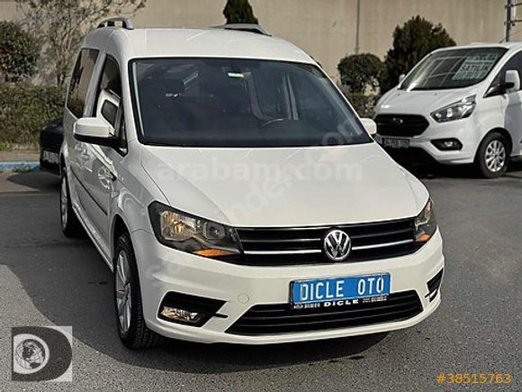 DİCLE'den 2016 DSG CADDY FULL AKSESUARLI 1.59 TAMAMINA KRDİ+TKS