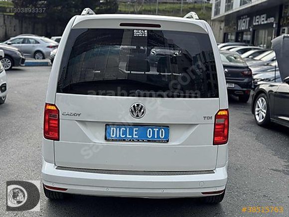 DİCLE'den 2016 DSG CADDY FULL AKSESUARLI 1.59 TAMAMINA KRDİ+TKS