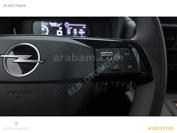 OPEL COMBO 2025 1.5 D ESSENTİAL OTOMATİK VTS 3.999 KM'DE LEKESİZ