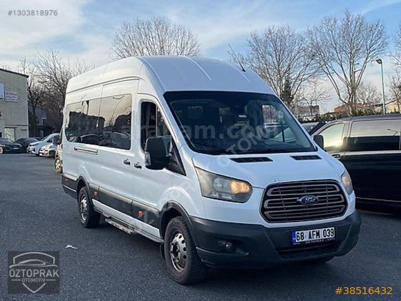 ÖZTOPRAK-2017 FORD TRANSİT DELUX 16+1 MİNİBÜS-4.75 VADE