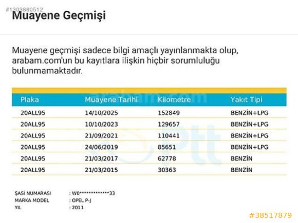 157 BİN KM TAM OTOMATİK