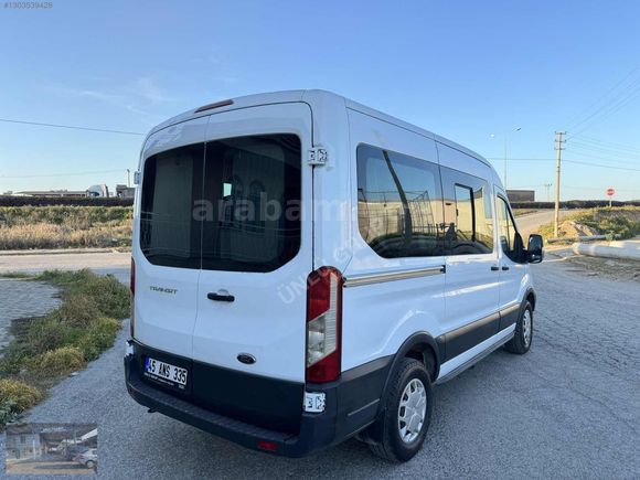 ÜNLÜ GRUP TAN 2018 FORD TRANSİT 14+1 KLİMALI HATASIZ