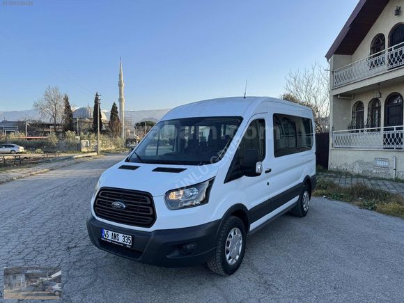 ÜNLÜ GRUP TAN 2018 FORD TRANSİT 14+1 KLİMALI HATASIZ