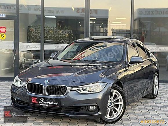 'BE' /2017 BMW F30 PREMİUM LİNE HATASIZ DÜŞÜK KM GÜVENLİK PAKET/