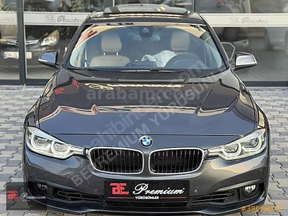 'BE' /2017 BMW F30 PREMİUM LİNE HATASIZ DÜŞÜK KM GÜVENLİK PAKET/