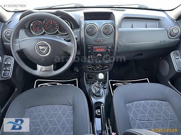 2015 DACIA DUSTER 96 BİN KM 1.5 DCİ LAUREATE 4x2 HATASIZ EMSALSZ