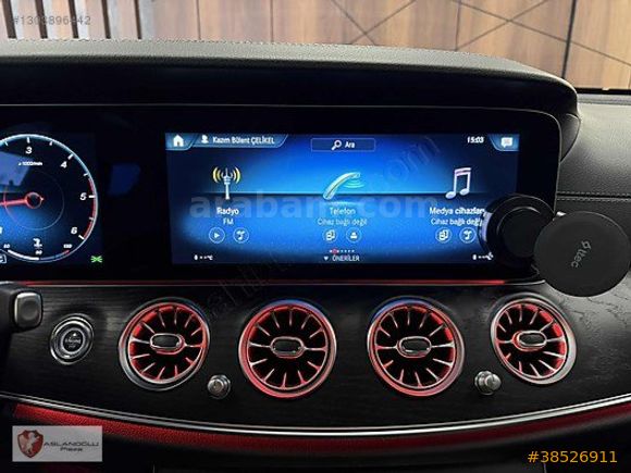 ASLANOĞLU PLAZA'DAN 2023 MERCEDES E200d AMG BURMESTER 360 KAMERA