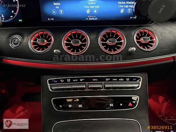 ASLANOĞLU PLAZA'DAN 2023 MERCEDES E200d AMG BURMESTER 360 KAMERA