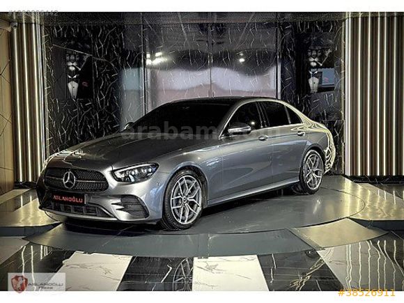 ASLANOĞLU PLAZA'DAN 2023 MERCEDES E200d AMG BURMESTER 360 KAMERA
