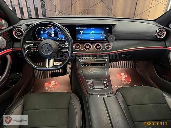 ASLANOĞLU PLAZA'DAN 2023 MERCEDES E200d AMG BURMESTER 360 KAMERA