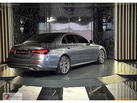 ASLANOĞLU PLAZA'DAN 2023 MERCEDES E200d AMG BURMESTER 360 KAMERA