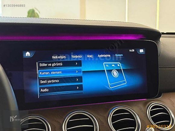 B'S MOTORS BURMESTER-VAKUM-ELEK BAGAJ-COMMAND-KAHVE KLTK
