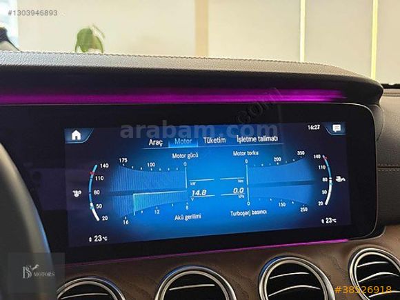 B'S MOTORS BURMESTER-VAKUM-ELEK BAGAJ-COMMAND-KAHVE KLTK