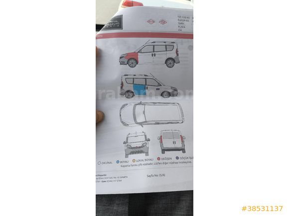 Sahibinden Fiat Doblo Cargo 1.4 Actual 2006 Model