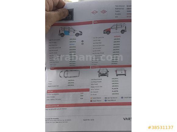 Sahibinden Fiat Doblo Cargo 1.4 Actual 2006 Model