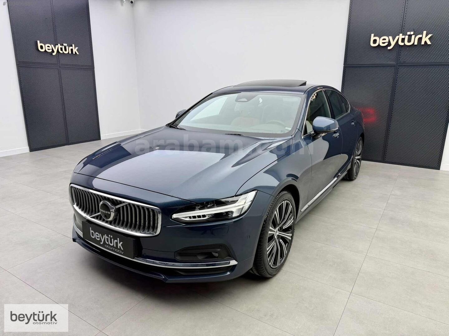 Galeriden Volvo S90 2.0 D B5 Plus Bright 2023 Model İzmir 110.000 km Mavi 3
