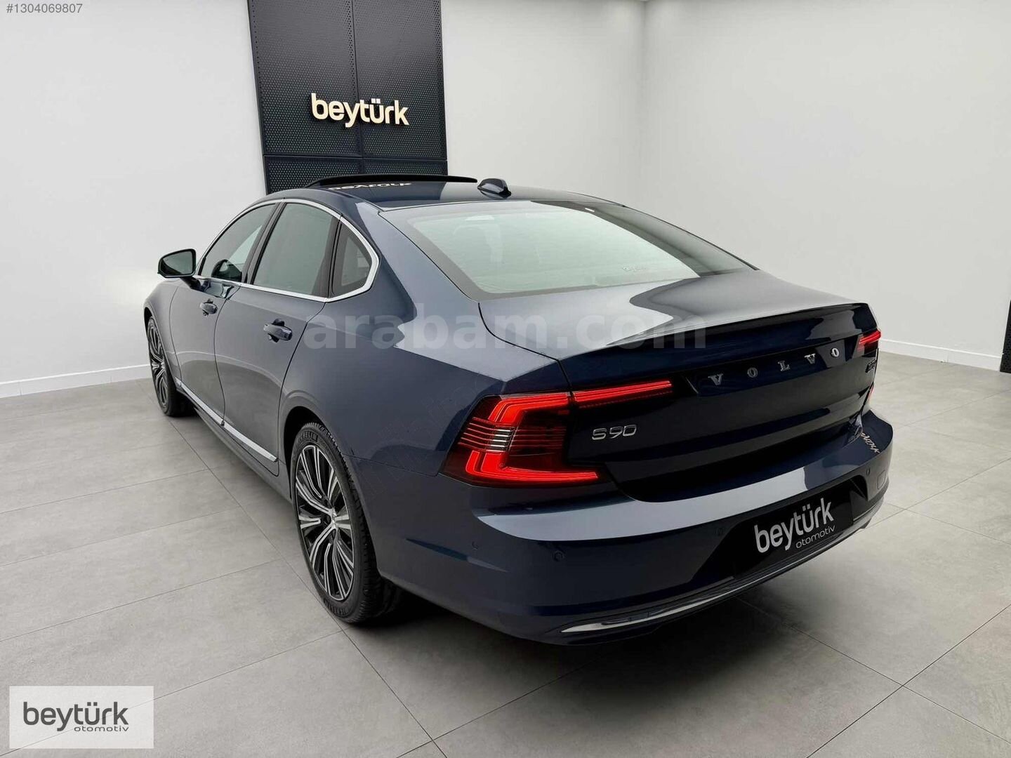Galeriden Volvo S90 2.0 D B5 Plus Bright 2023 Model İzmir 110.000 km Mavi 5
