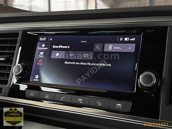 PAYİDAR'DAN 2020 SEAT ATECA 1.5 ECOTSİ XPERİENCE HATASIZ K.K TKS