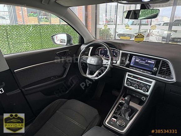 PAYİDAR'DAN 2020 SEAT ATECA 1.5 ECOTSİ XPERİENCE HATASIZ K.K TKS