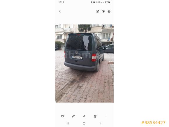 Sahibinden Volkswagen Caddy 1.9 TDI Kombi 2005 Model