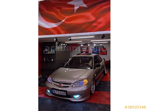 Sahibinden Honda Civic 1.6i VTEC ES 2006 Model  339.000 km Gri (titanyum)