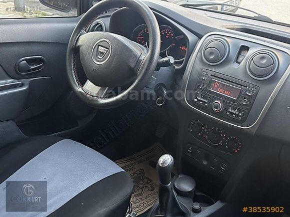 2013 MODEL 2014 ÇIKIŞLI DACİA STEPWAY 1.5 DİZEL 165.000 KM