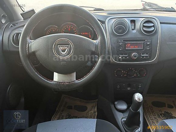 2013 MODEL 2014 ÇIKIŞLI DACİA STEPWAY 1.5 DİZEL 165.000 KM
