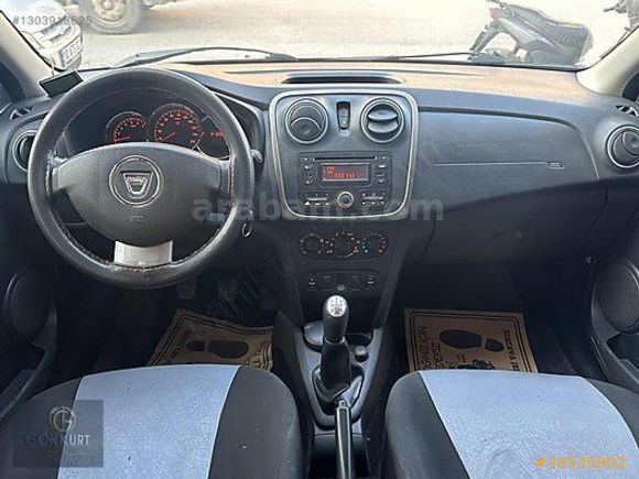 2013 MODEL 2014 ÇIKIŞLI DACİA STEPWAY 1.5 DİZEL 165.000 KM