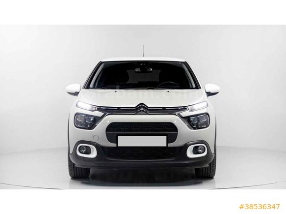 2023 Modl Citroen C3 Shine Hatasız Boyasız Tramersiz 34 bin Km Full