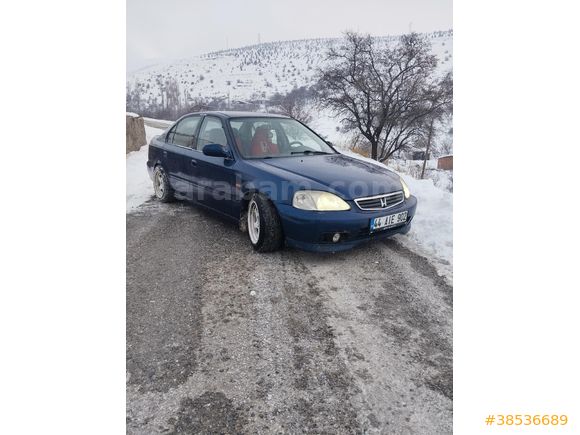 Sahibinden Honda Civic 1.6 i ES 1999 Model  275.000 km Mavi