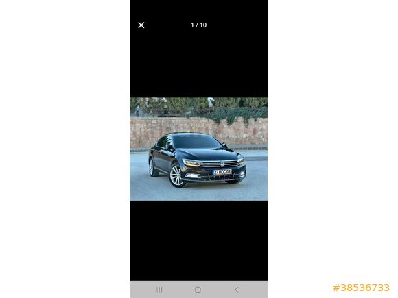 Sahibinden Volkswagen Passat 1.6 TDi BlueMotion Highline 2018 Model