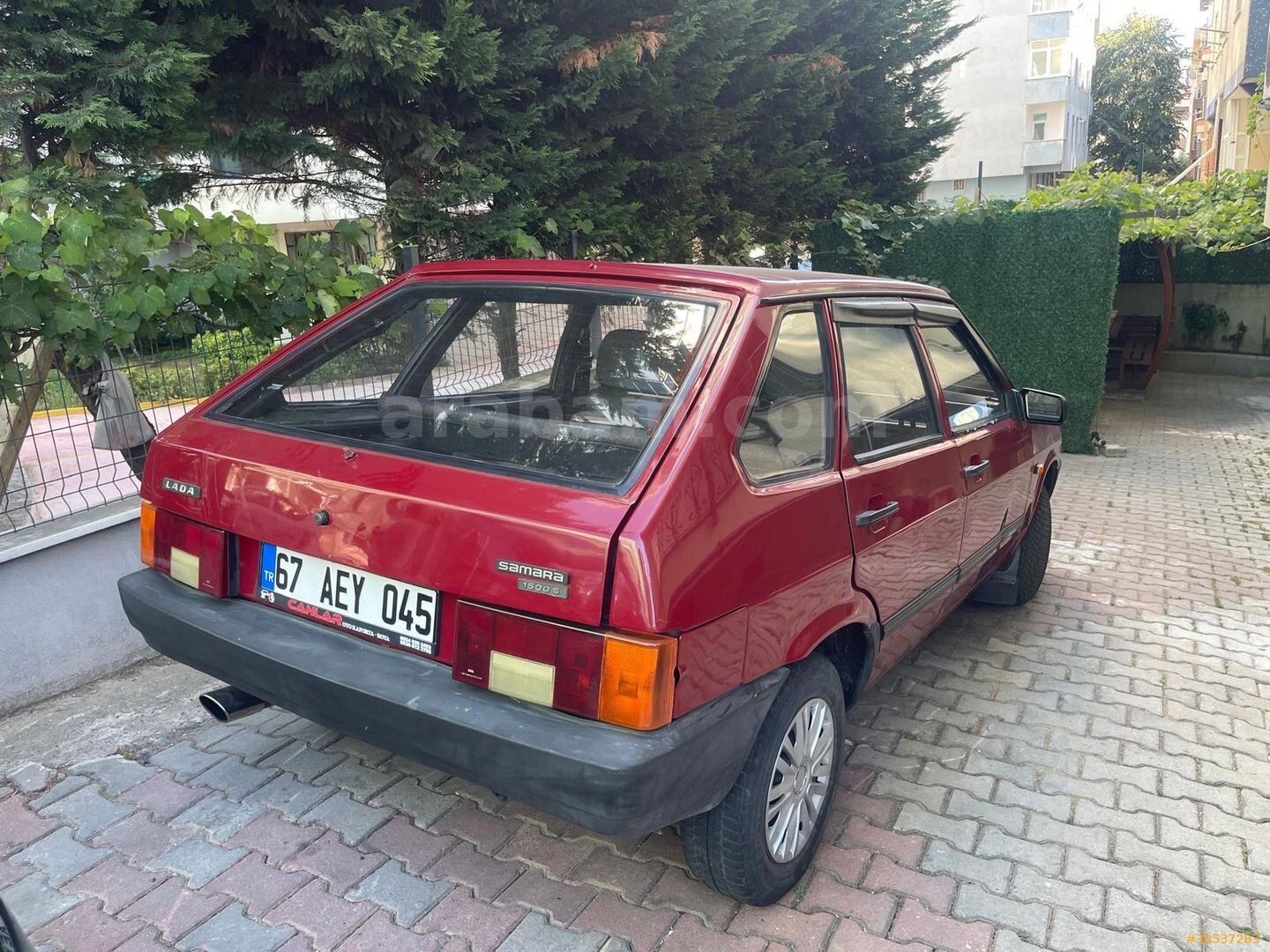 Sahibinden Lada Samara 1.5 1993 Model İstanbul 200.000 km Kırmızı 5