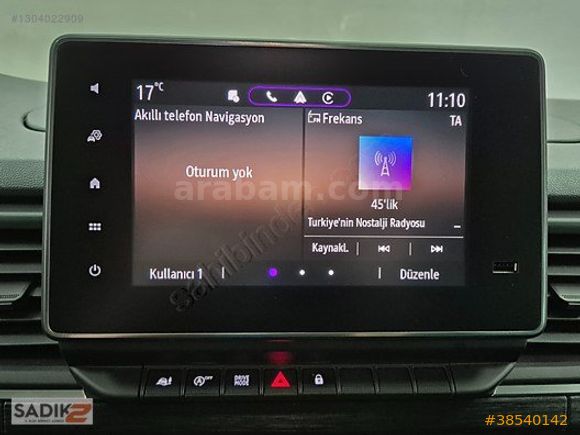 SADIK2'DEN 2023 TRAFIC G.CONF. 2.0 DCI 8+1 170 BG EDC - OTOMOBİL