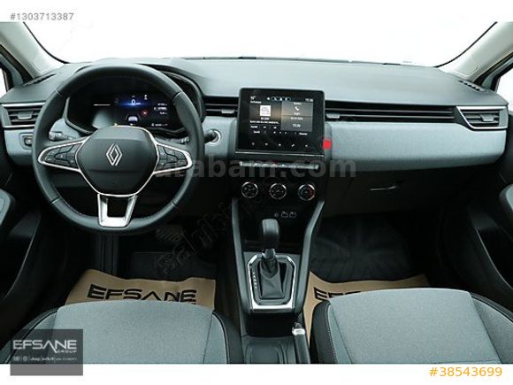 EFSANE'DEN 8AY ''0''FAİZ-2024 CLİO 1.0TCE EVOLUTİON 90HP BOYASIZ