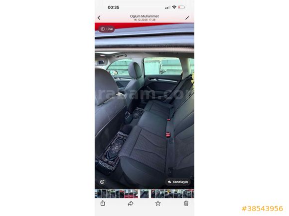 Sahibinden Audi A3 Sportback 1.6 TDI Ambition 2015 Model 