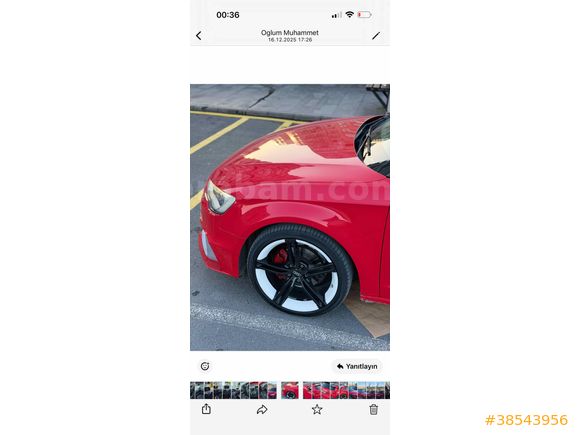 Sahibinden Audi A3 Sportback 1.6 TDI Ambition 2015 Model 