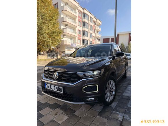 VOLSWAGEN T-ROC 2019 OTOMATİK HIGHLINE TEMIZ MASRAFSIZ AILE ARABASI
