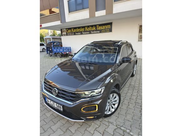 VOLSWAGEN T-ROC 2019 OTOMATİK HIGHLINE TEMIZ MASRAFSIZ AILE ARABASI
