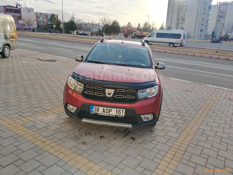 Sahibinden Dacia Sandero 1.5 dCi Stepway 2016 Model Kayseri 140.000 km Bordo ( YENİ YÜZ )