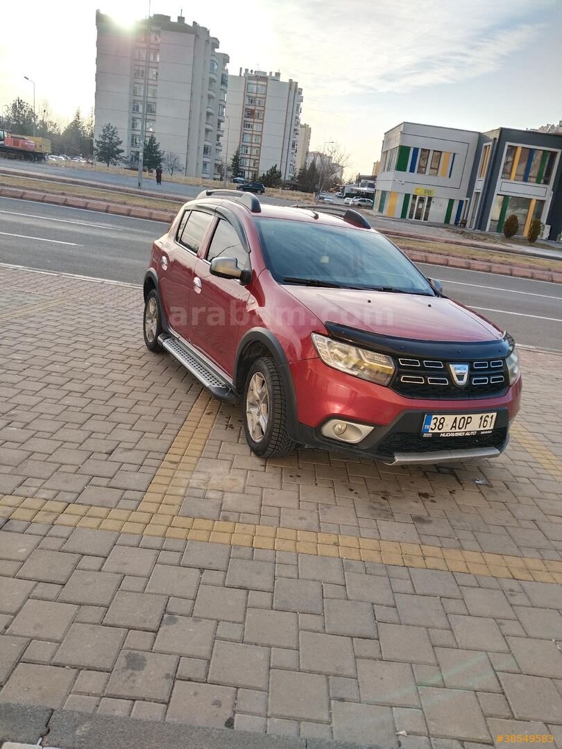 Sahibinden Dacia Sandero 1.5 dCi Stepway 2016 Model Kayseri 140.000 km Bordo ( YENİ YÜZ ) 3