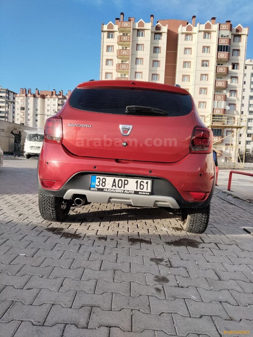 Sahibinden Dacia Sandero 1.5 dCi Stepway 2016 Model Kayseri 140.000 km Bordo ( YENİ YÜZ ) 5