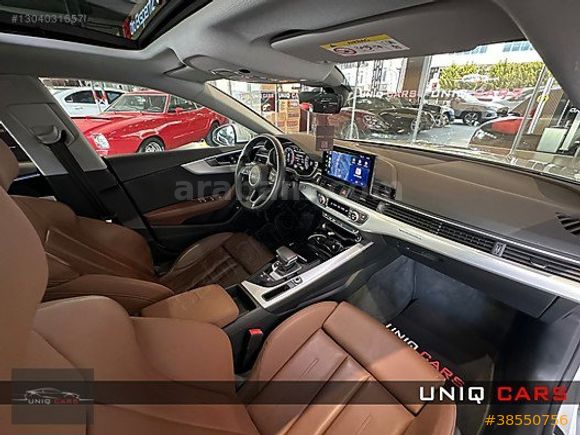 UNİQ CARS KAZASIZ TRAMERSİZ 2020 AUDİ A5 40 TDİ QUATTRO S LİNE