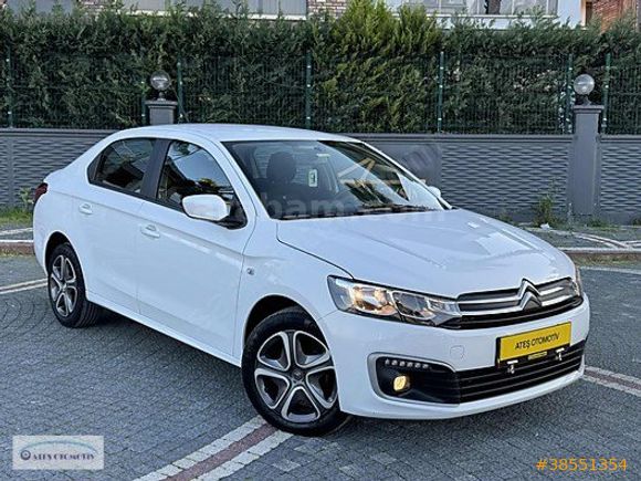2022"HATASIZ"CITROEN C ELYSEE"1.5"DİZEL"100 HP"43.000"KM"ATEŞOTO
