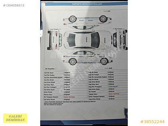 2012 MODEL 117 BİN KM DE 1,6 M. JET EMOTİON LİNEA